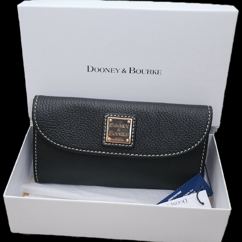 Dooney & Bourke Lucca Leather Continental Clutch